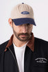 Dad Hat Patch Beige/Navy